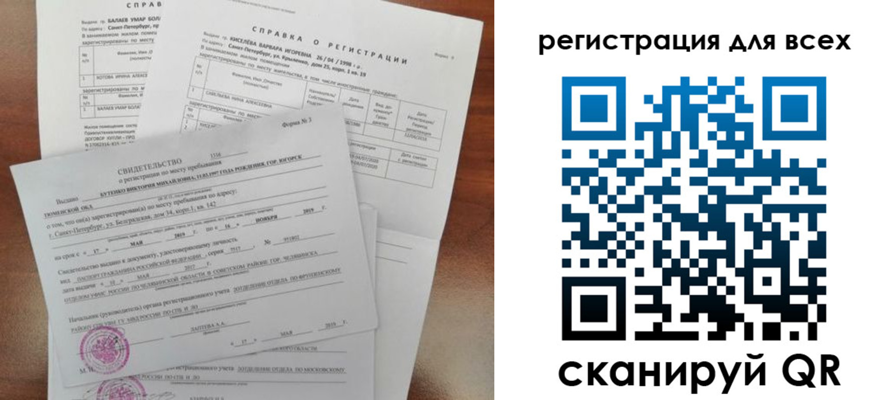 временная регистрация адрес в Архангельской области